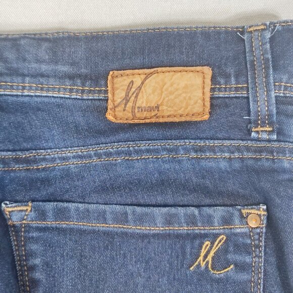 Mavi Jeans Molly women's size 26 indigo blue regular rise classic bootcut - Picture 5 of 14